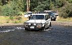 04-Zebra heads into the Thomson while the rest of the convoy watches on 